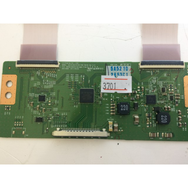 LG , 32/37/42/47/55 FHD , TM120 VER 0.2 , 6870C-0401B ,  ADRES BOARD , TCON , T-CON KARTI.